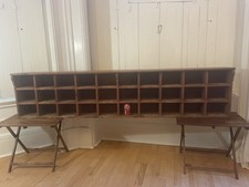 Vintage Pine Pigeon Holes 