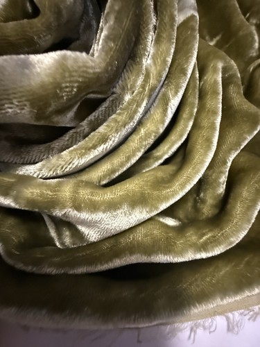 Silk velvet fabric - silk, x