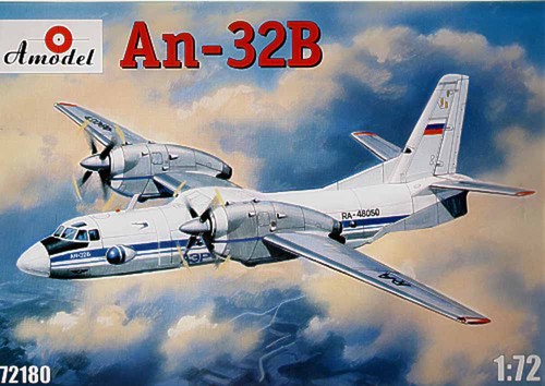 Model 72180 antonov 32b - a-model,