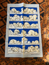 ulster weavers linen tea towel snowball bears new