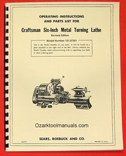 CRAFTSMAN/ATLAS 6" Metal Lathe