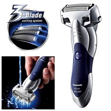 Panasonic ESSL41S Men’s 3 Blade Wet & Dry Electric Cordless Foil Shaver - SILVER