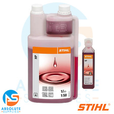 STIHL 2 Stoke Engine Oil 1 Ltr Metering Bottle & One Shot 100ml Oil-Bundle Offer