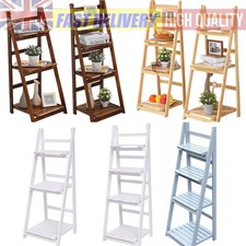 3 4 Tiers Ladder Shelf Storage