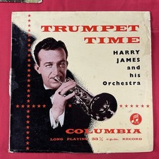 Harry James Trumpet Time, 10" Record