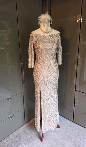 Quiz navy gold sequin - gold,