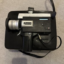 Canon Auto Zoom 518 Super8 8mm VINTAGE Movie Camera Japan With Case UNTESTED