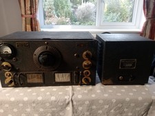 WW2 R106 Army Radio Receiver (National HRO 5T) plus Power Supply and Coil Packs
