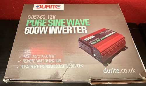Durite 600w 12v 230v - dc, to