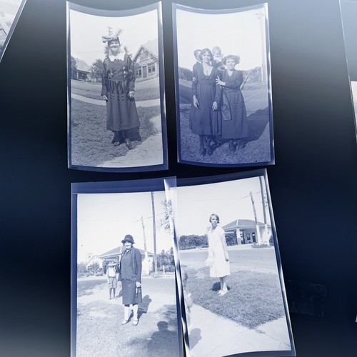 Old photo negatives 1920s - photo,
