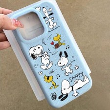Lovely Snoopy Puppy Phone Case Color to choose Apple iPhone 16 15 Cover Shell