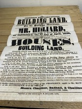 Old  Staffordshire Poster Leek