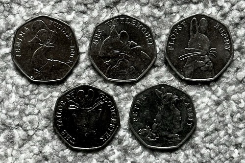 Beatrix potter 50p fifty pence - 50p,