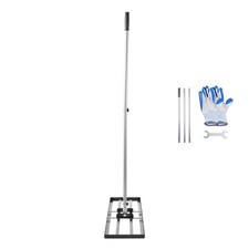 10x36in Lawn Leveling Rake 83.9 in Adjustable Handle for Yard Golf Court