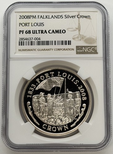 2008 falklands silver proof - 2008, uk