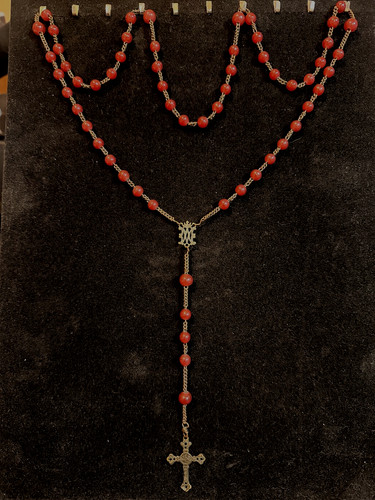 Antique rosary beads prayer - rosary,