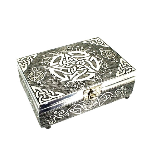 Tarot card box celtic pentacle - card,