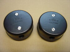 Pair of RAF WW2 C Type Flying Helmet Reproduction Receivers Earphones WWII