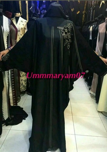 Black abaya kaftan - ,