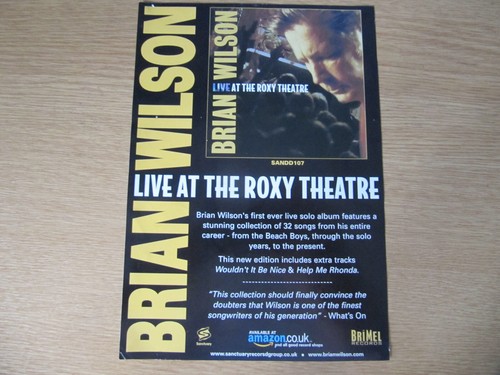 Brian wilson live at - brian,