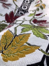 Vintage 1950s / 1960s Screen Print Fabric