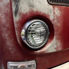 VW Baywindow 356 Headlight Grilles for VW Bay bus 356 light grills chrome AAC360