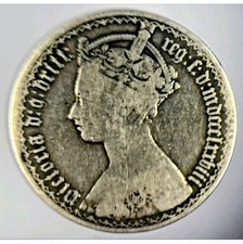 Queen victoria gothic florin - queen,