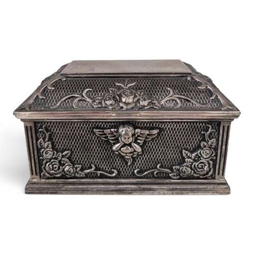 Vintage silver tone - silver, trinket