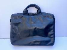 RADLEY Large Black Leather Briefcase/Work Bag.