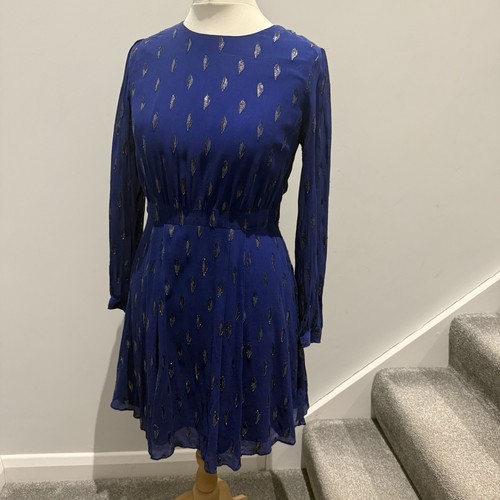 Hallhuber royal blue - silk, &