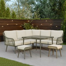 7 Seater Green Rope Effect