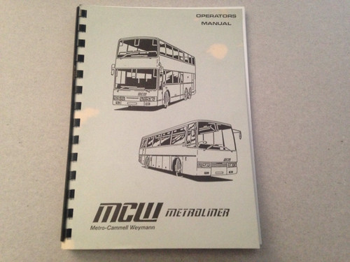 Rare mcw metro cammell - cammell, weymann