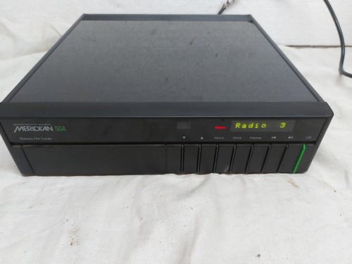 Meridian 504 tuner working - meridian,