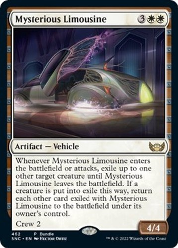 Mysterious limousine foil ump - limousine, [ump