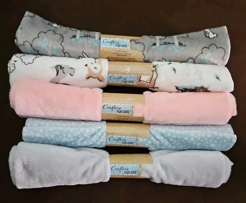 New nursery minky fabric fat - new,