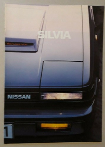 Nissan silvia brochure 1989 - nissan,
