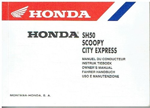 Honda sh50 scoopy city express - honda,