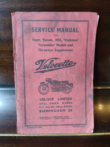 Service manual for - for, viper