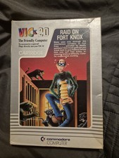 Commodore VIC-20 Raid On Fort Knox Cartridge [Good Complete Box] - Rare on eBay 