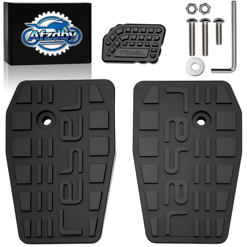 Footrest billet wide foot - footrest,