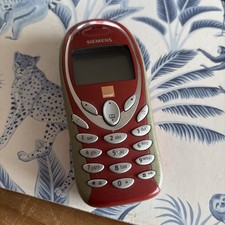 Siemens A55 Mobile Phone Red