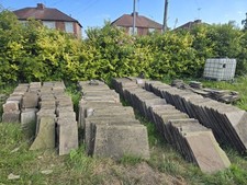 300 Sqm Indian Sandstone Paving. Various Sizes.