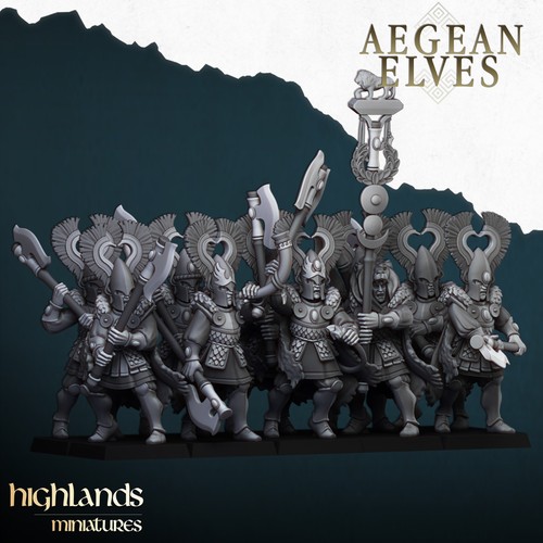 Nemean lions aegean elves - lions,