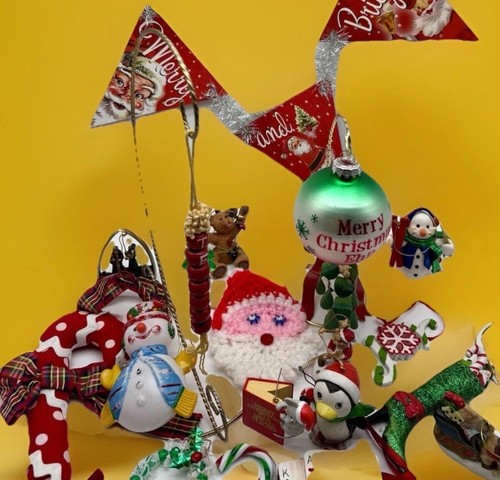 Vintage bronners christmas - vintage,