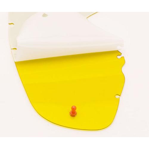 Oakley crowbar yellow tear off - yellow,