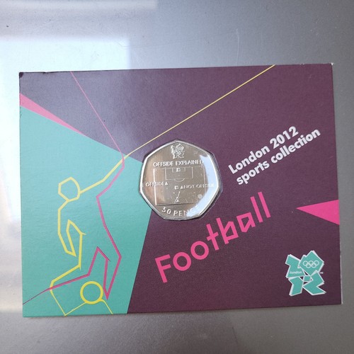 Football 50p london 2012 - football,
