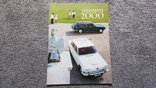 TRIUMPH 2000 SALOON AND ESTATE
