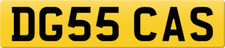 PRIVATE NUMBER PLATE DVLA