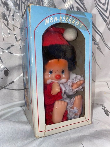 Monchhichi clown mon pierrot - monchhichi,