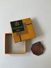 Society of Miniature Rifle Clubs Coronation Award Medal 1937 Bronze